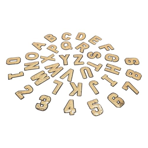 DECORNIJIA 36 Stück Bügelbilder Alphabet Patches zum Aufnähen und Reparieren Bestickte DIY Applikationen für Kleidung Taschen Shirts Langlebige Stoffbuchstaben für Kreative Textilgestaltung DECORNIJIA 36 Stück Bügelbilder Alphabet Patches zum Aufnähen und Reparieren Bestickte DIY Applikationen für Kleidung Taschen Shirts Langlebige Stoffbuchstaben für Kreative Textilgestaltung von DECORNIJIA