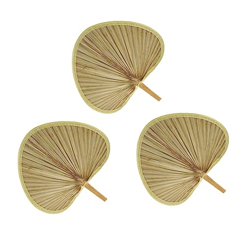 DECORNIJIA 3stücke Cattail Leaf Fächer Handgemachter Strickfächer Sommerfächer Für Heiße Tage Natürliche Kühlung Leicht Und Bequem Für Strand Party Hochzeit Dekoration Und DECORNIJIA 3stücke Cattail Leaf Fächer Handgemachter Strickfächer Sommerfächer Für Heiße Tage Natürliche Kühlung Leicht Und Bequem Für Strand Party Hochzeit Dekoration Und von DECORNIJIA