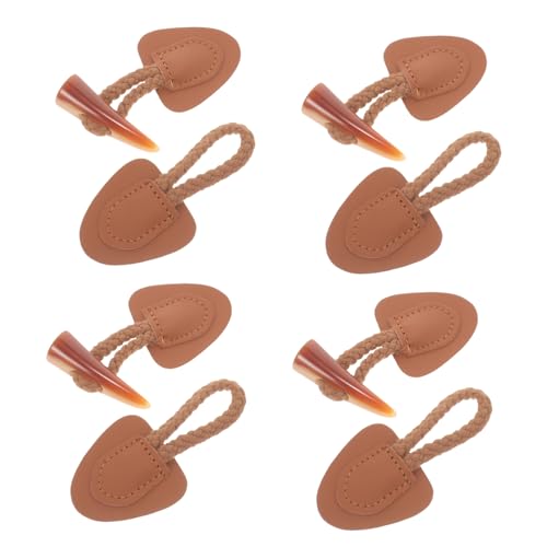 DECORNIJIA 4 Paare Dekorative Knebelknöpfe aus Langlebigem Harz und Baumwollseil Robust und Modisch für Mäntel Jacken Pullover zum Annähen und Aufwerten von Bekleidung DECORNIJIA 4 Paare Dekorative Knebelknöpfe aus Langlebigem Harz und Baumwollseil Robust und Modisch für Mäntel Jacken Pullover zum Annähen und Aufwerten von Bekleidung von DECORNIJIA
