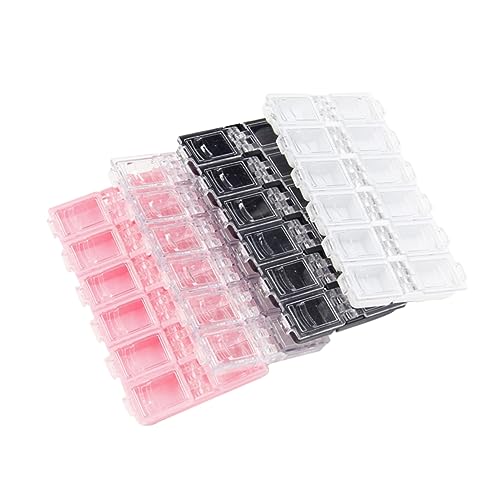 DECORNIJIA 4 STÜCKE Fächer Schmuck Aufbewahrungsbox Transparente Aufbewahrung für Nagelkunst Stapelbar Praktisch und Leicht zu Tragen für Kleinteile und Dekorationen DECORNIJIA 4 STÜCKE Fächer Schmuck Aufbewahrungsbox Transparente Aufbewahrung für Nagelkunst Stapelbar Praktisch und Leicht zu Tragen für Kleinteile und Dekorationen von DECORNIJIA