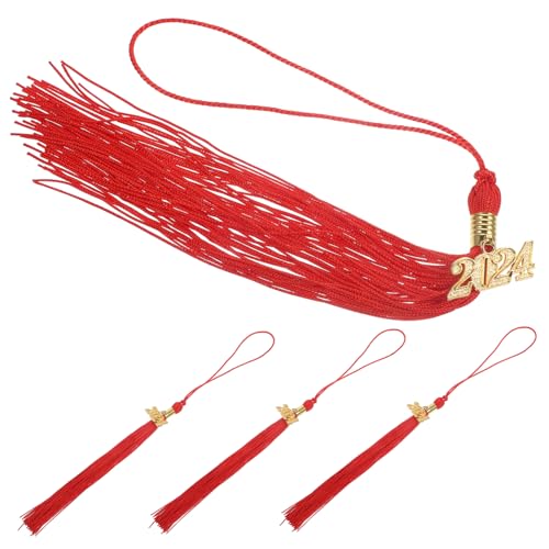 DECORNIJIA 4 Stück Abschluss Hut Quasten Graduation Cap Zubehör und Langlebige Dekoration für Abschlussfeiern Leicht und Vielseitig Einsetzbar für Fotoshootings DECORNIJIA 4 Stück Abschluss Hut Quasten Graduation Cap Zubehör und Langlebige Dekoration für Abschlussfeiern Leicht und Vielseitig Einsetzbar für Fotoshootings von DECORNIJIA