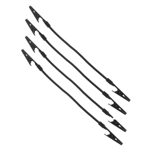 DECORNIJIA 4 Stück Doppelkopf-krokodilklemme, klammerhalter, Doppelkopf-preisschildklemmen, Foto-/bildnotizhalter, Memo-clips Zum Schweißen, Verstellbare von DECORNIJIA
