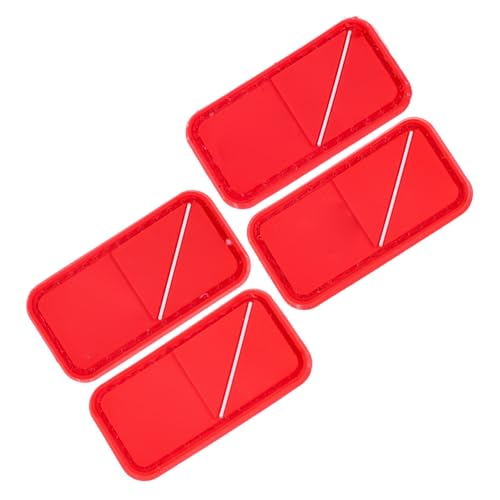 DECORNIJIA 4 Stück Teiliges PVC Blutgruppen Patches B Ab O Robuste Austauschbare Aufnäher mit Dekorative Flicken für Kleidung Taschen und Rucksäcke Langlebig und Farbintensiv von DECORNIJIA