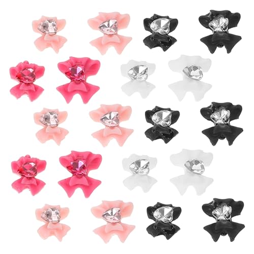 DECORNIJIA 40 Stück Nagel Charms Strasssteine für Nägel Nail Art Supplies DIY Maniküre Zubehör Schmetterlingsknoten Mix Farben Dunkel DECORNIJIA 40 Stück Nagel Charms Strasssteine für Nägel Nail Art Supplies DIY Maniküre Zubehör Schmetterlingsknoten Mix Farben Dunkel von DECORNIJIA