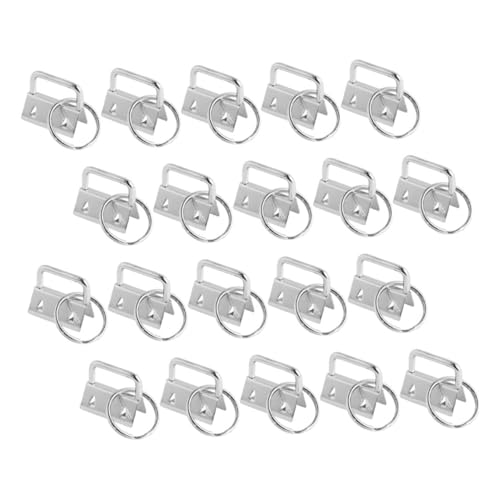 DECORNIJIA 40 Stück Teiliges DIY Schlüsselring und Armbandclip aus Robustem Silber Langlebig und Verschleißfest für Handtaschen Gürtel Koffer und Handgefertigte Bänder Einfache Handhabung DECORNIJIA 40 Stück Teiliges DIY Schlüsselring und Armbandclip aus Robustem Silber Langlebig und Verschleißfest für Handtaschen Gürtel Koffer und Handgefertigte Bänder Einfache Handhabung von DECORNIJIA