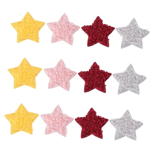 DECORNIJIA 40 Stück Teiliges Stern Applikationen Weichem Fleece Fünfzackige Patches zum Aufnähen für Kleidung Taschen Hüte und DIY Accessoires Vielseitig und Modisch Farblich Zufällige Farbe DECORNIJIA 40 Stück Teiliges Stern Applikationen Weichem Fleece Fünfzackige Patches zum Aufnähen für Kleidung Taschen Hüte und DIY Accessoires Vielseitig und Modisch Farblich Zufällige Farbe von DECORNIJIA