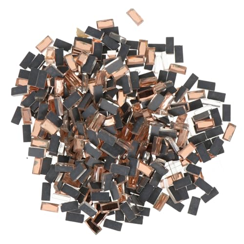 DECORNIJIA 400 Stück Streifenmosaik Strasssteine Herstellung Flatback-edelstein-charm Flatback-edelsteine Kristall Edelsteine dekoration Schmuckstücke Für Fotokoffer Glas Golden DECORNIJIA 400 Stück Streifenmosaik Strasssteine Herstellung Flatback-edelstein-charm Flatback-edelsteine Kristall Edelsteine dekoration Schmuckstücke Für Fotokoffer Glas Golden von DECORNIJIA