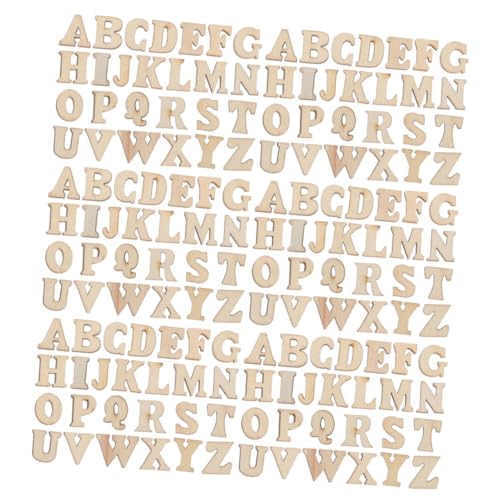 DECORNIJIA 416 Stück Teiliges Set Holzbuchstaben Großbuchstaben aus Massivem Naturholz für DIY Basteln Malen und Dekoration Unbearbeitete Vintage Holz Alphabet Buchstaben für Kreative DECORNIJIA 416 Stück Teiliges Set Holzbuchstaben Großbuchstaben aus Massivem Naturholz für DIY Basteln Malen und Dekoration Unbearbeitete Vintage Holz Alphabet Buchstaben für Kreative von DECORNIJIA