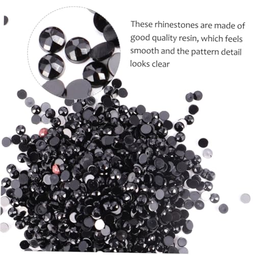 DECORNIJIA 48 Stück Teiliges Flaches Rückseitenrundharz Strasssteine Bunte Cabochons für DIY Schmuckherstellung Handwerksprojekte Armbänder Halsketten Langlebig und Schillernd DECORNIJIA 48 Stück Teiliges Flaches Rückseitenrundharz Strasssteine Bunte Cabochons für DIY Schmuckherstellung Handwerksprojekte Armbänder Halsketten Langlebig und Schillernd von DECORNIJIA