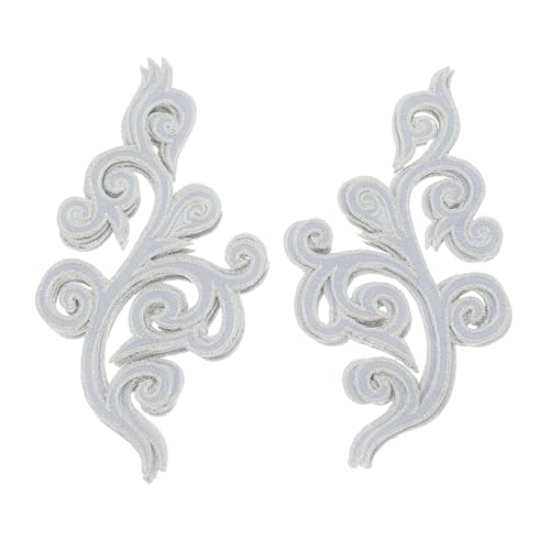 DECORNIJIA 5 Paar Bestickte Applikationen: 3d-wolken, Vintage-aufnäher, Zum Aufnähen Auf Cheongsam-abzeichen Zum Nähen Von Kleidern, Stoffkleidern, Brauthochzeitskostümen DECORNIJIA 5 Paar Bestickte Applikationen: 3d-wolken, Vintage-aufnäher, Zum Aufnähen Auf Cheongsam-abzeichen Zum Nähen Von Kleidern, Stoffkleidern, Brauthochzeitskostümen von DECORNIJIA