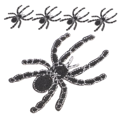 DECORNIJIA 5 Stck. Gestickte Spinnen Aufnäher für Kleidung DIY Dekoration Lebensechte Spinnenform Feine Verarbeitung Kleine für Nähen Jacken Taschen Halloween Kostüm Geschenkidee DECORNIJIA 5 Stck. Gestickte Spinnen Aufnäher für Kleidung DIY Dekoration Lebensechte Spinnenform Feine Verarbeitung Kleine für Nähen Jacken Taschen Halloween Kostüm Geschenkidee von DECORNIJIA