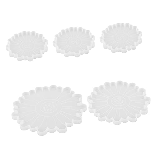 DECORNIJIA 5 Stück Gänseblümchen Schimmel Geformt Herstellung Heimdekoration Epoxidharz Kristall-epoxy-form Diy Liefert Untersetzerform Handwerksform Handwerkswerkzeuge Kieselgel DECORNIJIA 5 Stück Gänseblümchen Schimmel Geformt Herstellung Heimdekoration Epoxidharz Kristall-epoxy-form Diy Liefert Untersetzerform Handwerksform Handwerkswerkzeuge Kieselgel von DECORNIJIA