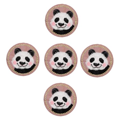 DECORNIJIA 5 Stück Niedliche Panda Stickerei Aufnäher zum Aufnähen und Aufbügeln Praktische DIY Kleidung Patches für Jeans Reparatur Kreative Applikationen für Kleidung Taschen und DECORNIJIA 5 Stück Niedliche Panda Stickerei Aufnäher zum Aufnähen und Aufbügeln Praktische DIY Kleidung Patches für Jeans Reparatur Kreative Applikationen für Kleidung Taschen und von DECORNIJIA