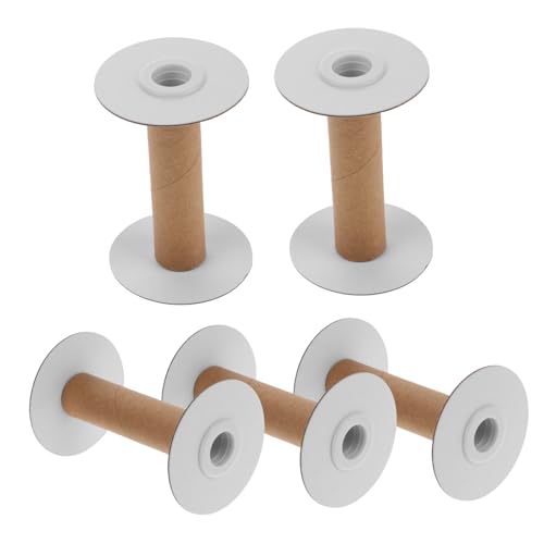 DECORNIJIA 5 Stück Praktische Web und Nähspulen aus Robustem Material Glatte Oberfläche zum Einfachen Fädeln und Ordnen von Garn Faden Draht für Handwerk DIY und Aufbewahrung von DECORNIJIA