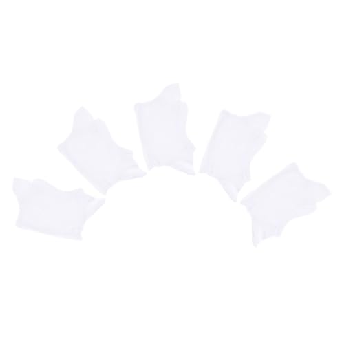 DECORNIJIA 5 Stück Teiliges Bären T Shirts aus Weichem Stoff mit Rundhalsausschnitt Bequeme Kleidung für Plüschtiere für Originelle Kostümpartys und Tägliches Anziehen von DECORNIJIA
