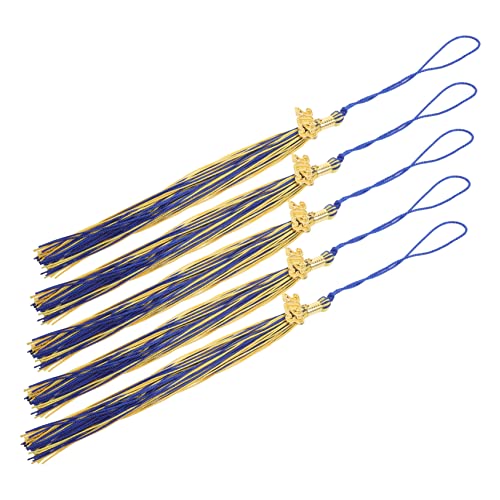 DECORNIJIA 5 Stück Teiliges Handgefertigte Abschlusskappen quasten Langlebige mit Jahresanhänger Dekoration und Souvenir für Master Doktorhut Feier DECORNIJIA 5 Stück Teiliges Handgefertigte Abschlusskappen quasten Langlebige mit Jahresanhänger Dekoration und Souvenir für Master Doktorhut Feier von DECORNIJIA