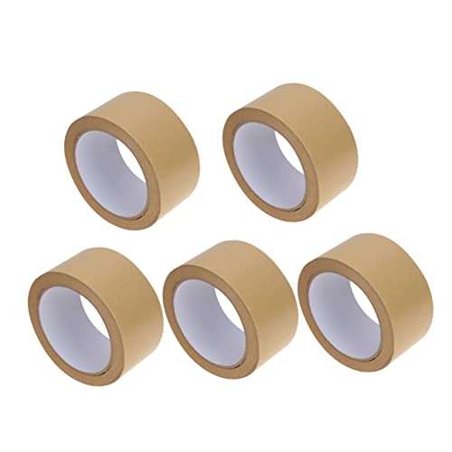 DECORNIJIA 5 Stück Teiliges Kraftpapierband Dekorative Diy Klebebänder für Bastelarbeiten und Geschenkverpackungen Hält Stark Wasser und Abrieb DECORNIJIA 5 Stück Teiliges Kraftpapierband Dekorative Diy Klebebänder für Bastelarbeiten und Geschenkverpackungen Hält Stark Wasser und Abrieb von DECORNIJIA