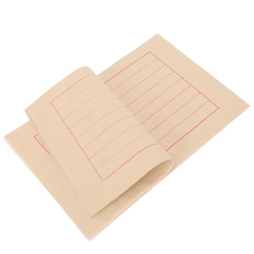 DECORNIJIA 50 Blatt Kalligraphiepapier Kalligraphie Schreibpapier Schriftzug Schreibpapier Kalligraphie Übungspapier China Chinesische Zubehör Chinesische von DECORNIJIA