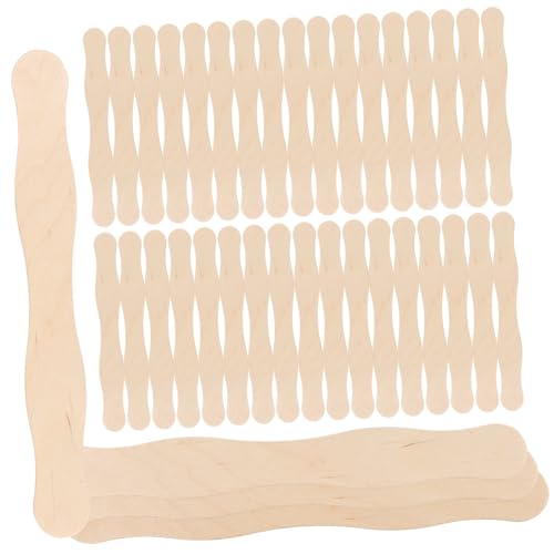 DECORNIJIA 50 Stück Diy Popsicle Sticks Lebensmittelechtem Holz für Bastelprojekte Wiederverwendbare Eislutscherstäbchen für Kreative Ideen und Snacks DECORNIJIA 50 Stück Diy Popsicle Sticks Lebensmittelechtem Holz für Bastelprojekte Wiederverwendbare Eislutscherstäbchen für Kreative Ideen und Snacks von DECORNIJIA