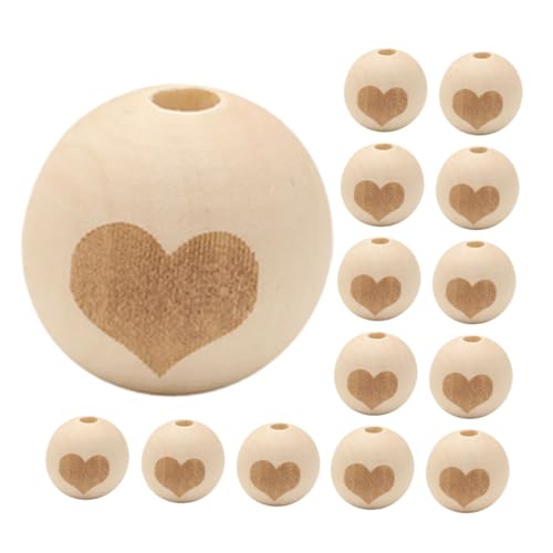 DECORNIJIA 50 Stück Holzperlen Natürliche Farbe Langlebig für DIY Schmuckherstellung Armbänder Halsketten Kinderbastelei Schlüsselanhänger Auffädeln Vielseitige Holzperlen Zubehör DECORNIJIA 50 Stück Holzperlen Natürliche Farbe Langlebig für DIY Schmuckherstellung Armbänder Halsketten Kinderbastelei Schlüsselanhänger Auffädeln Vielseitige Holzperlen Zubehör von DECORNIJIA