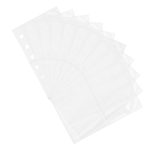 DECORNIJIA 50 Stück Klare Fotokarten Hüllen Doppelseitige Fächer Einlagen Loseblatt Album Ersatzseiten Transparentes Kartenalbum Schutzblätter für Sammelkarten und Fotos DECORNIJIA 50 Stück Klare Fotokarten Hüllen Doppelseitige Fächer Einlagen Loseblatt Album Ersatzseiten Transparentes Kartenalbum Schutzblätter für Sammelkarten und Fotos von DECORNIJIA