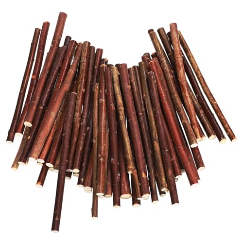 DECORNIJIA 50 Stück Natürliche Holzstäbchen zum Basteln Robuste Glatt Geschnittene Holzstäbe für DIY Handwerk Rustikale Holzäste Sichere Bastelmaterialien für Kreative Projekte DECORNIJIA 50 Stück Natürliche Holzstäbchen zum Basteln Robuste Glatt Geschnittene Holzstäbe für DIY Handwerk Rustikale Holzäste Sichere Bastelmaterialien für Kreative Projekte von DECORNIJIA