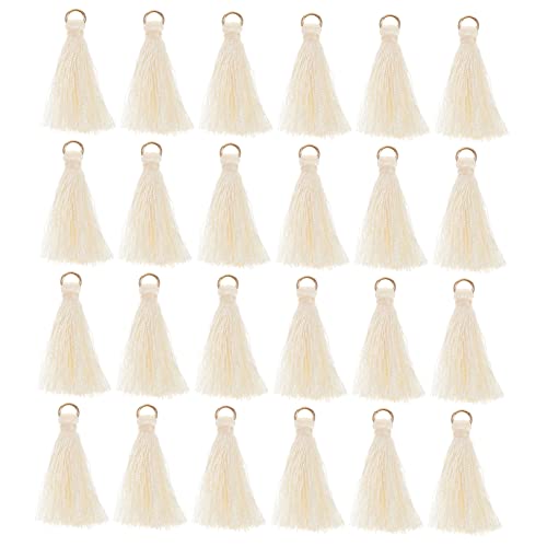 DECORNIJIA 50 Stück Quaste Anhänger für Party Zubehör Quaste Schlüsselanhänger Masse klein pkwanhänger schmuckherstellung accessoires Geschenkverpackung Quaste DIY Quasten Masse Rayon Beige DECORNIJIA 50 Stück Quaste Anhänger für Party Zubehör Quaste Schlüsselanhänger Masse klein pkwanhänger schmuckherstellung accessoires Geschenkverpackung Quaste DIY Quasten Masse Rayon Beige von DECORNIJIA