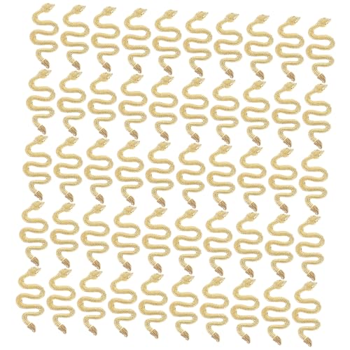 DECORNIJIA 50 Stück Retro Snake Nail Charms aus Langlebiger Legierung Einzigartige Schlangen Nagelkunst Deko Einfach Anzuwenden für DIY Maniküre für Weihnachten und Geburtstagsgeschenke DECORNIJIA 50 Stück Retro Snake Nail Charms aus Langlebiger Legierung Einzigartige Schlangen Nagelkunst Deko Einfach Anzuwenden für DIY Maniküre für Weihnachten und Geburtstagsgeschenke von DECORNIJIA