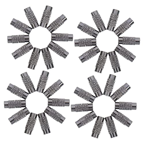 DECORNIJIA 50 Stück Schraubverschluss für Schmuck DIY Zubehör aus Kupfer Sichere Schraubklemme für Armbänder und Halsketten Langlebig und Vielseitig für Schmuckherstellung und Reparatur von DECORNIJIA
