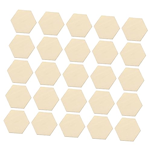DECORNIJIA 50 Stück Sechseckige Holzstücke Buchenholz DIY Bastelmaterial für Hochzeiten Geburtstage und Weihnachten Natürliche Holzornamente für Kreative Dekorationen und Handarbeiten DECORNIJIA 50 Stück Sechseckige Holzstücke Buchenholz DIY Bastelmaterial für Hochzeiten Geburtstage und Weihnachten Natürliche Holzornamente für Kreative Dekorationen und Handarbeiten von DECORNIJIA