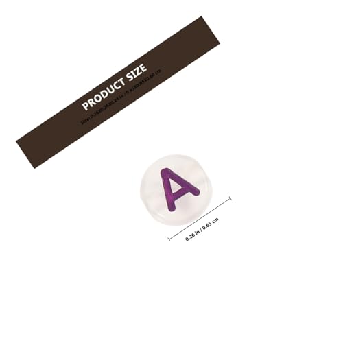 DECORNIJIA 500 Stück Leuchtende Acryl Perlen Bunt zum Auffädeln Lose Spacer Beads für DIY Schmuckherstellung Leuchtende Buchstabenperlen für Armbänder und Halsketten Vielseitige Bastelperlen DECORNIJIA 500 Stück Leuchtende Acryl Perlen Bunt zum Auffädeln Lose Spacer Beads für DIY Schmuckherstellung Leuchtende Buchstabenperlen für Armbänder und Halsketten Vielseitige Bastelperlen von DECORNIJIA