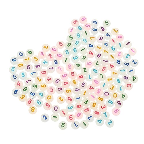 DECORNIJIA 500 Stück Nachtleuchtende Perlen für Schmuckherstellung Bunte Spacer Beads für DIY Armbänder und zum Basteln und Gestalten von Handarbeiten DECORNIJIA 500 Stück Nachtleuchtende Perlen für Schmuckherstellung Bunte Spacer Beads für DIY Armbänder und zum Basteln und Gestalten von Handarbeiten von DECORNIJIA