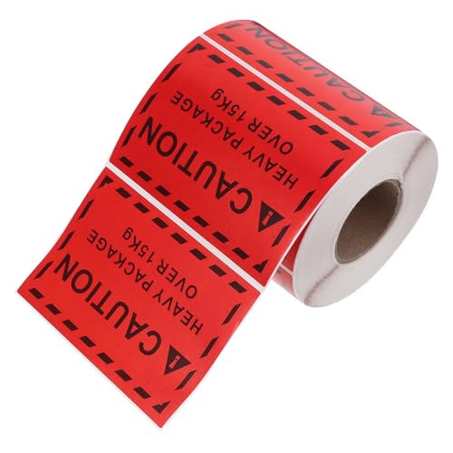 DECORNIJIA 500 Stück Selbstklebendes Etikett Umzugsaufkleber Für Kartons Zerbrechliche Etiketten Zerbrechliche Aufkleber Zum Bewegen Achtung Aufkleber Warnaufkleber Beschichtetes Papier Rot DECORNIJIA 500 Stück Selbstklebendes Etikett Umzugsaufkleber Für Kartons Zerbrechliche Etiketten Zerbrechliche Aufkleber Zum Bewegen Achtung Aufkleber Warnaufkleber Beschichtetes Papier Rot von DECORNIJIA
