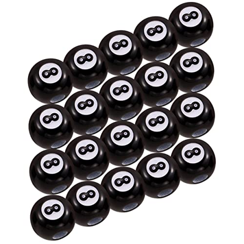 DECORNIJIA 50Stücke Acryl Billardperlen für DIY Schmuckherstellung Lose Perlen Zubehör für Armbänder und Ohrringe Langlebig und Vielseitig Einsetzbar von DECORNIJIA