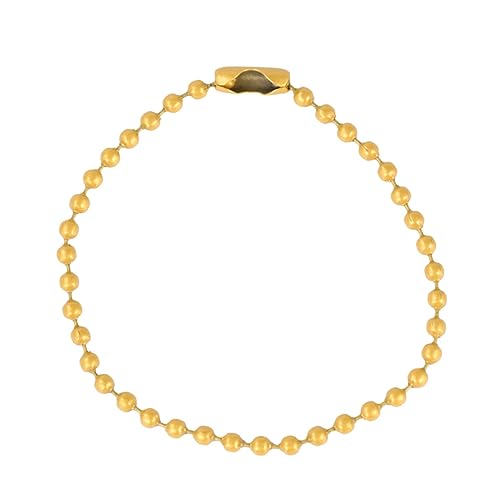 DECORNIJIA 50Stücke Eisenkette Bunt Bedruckte Perlenkette für Dekoration für DIY Projekte und Partys Vielseitig Einsetzbar für Schmuck und Handwerk DECORNIJIA 50Stücke Eisenkette Bunt Bedruckte Perlenkette für Dekoration für DIY Projekte und Partys Vielseitig Einsetzbar für Schmuck und Handwerk von DECORNIJIA