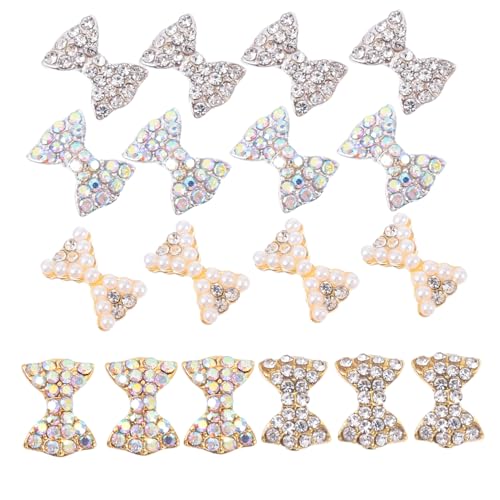 DECORNIJIA 50Stücke Nagelkunst Charms Strassverzierungen Schleifen Design für Nageldesigns für Natürliche und Künstliche Nägel Perfektes DECORNIJIA 50Stücke Nagelkunst Charms Strassverzierungen Schleifen Design für Nageldesigns für Natürliche und Künstliche Nägel Perfektes von DECORNIJIA
