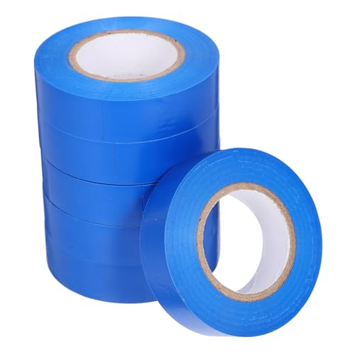 DECORNIJIA 6 Rollen Isolierband Hochtemperatur Klebeband für Elektroanwendungen für und Außenbereich für Kabelisolierung und Reparaturen von DECORNIJIA
