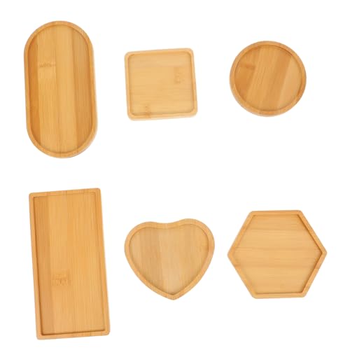 DECORNIJIA 6 Stück DIY Handgemachtes Mosaik Holztablett Teiliges Befüllbares Deko Tray für Kreative Bastelprojekte Polierte Oberfläche für Partys und DECORNIJIA 6 Stück DIY Handgemachtes Mosaik Holztablett Teiliges Befüllbares Deko Tray für Kreative Bastelprojekte Polierte Oberfläche für Partys und von DECORNIJIA