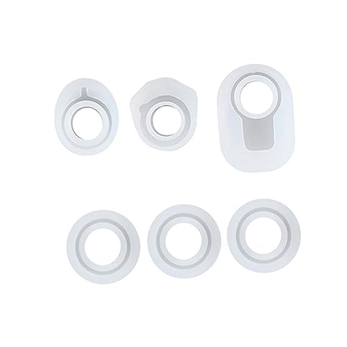 DECORNIJIA 6 Stück Diy Silikonformen für Ringe Teiliges Gießformen für Schmuck für Anhänger und Ringherstellung Wiederverwendbar Flexibles und Langlebiges Material DECORNIJIA 6 Stück Diy Silikonformen für Ringe Teiliges Gießformen für Schmuck für Anhänger und Ringherstellung Wiederverwendbar Flexibles und Langlebiges Material von DECORNIJIA
