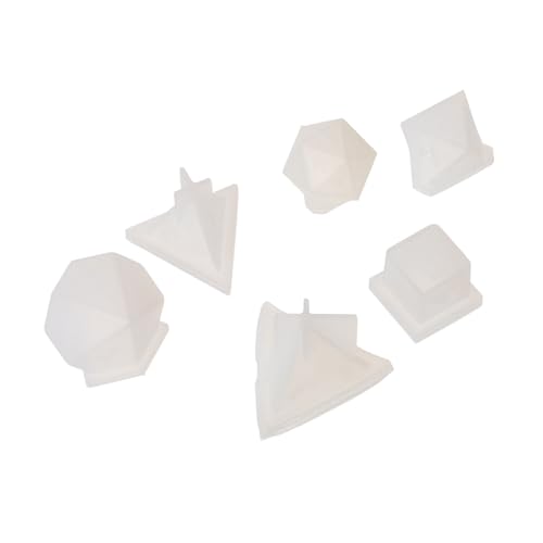 DECORNIJIA 6 Stück Teiliges DIY Silikonwürfel Formset Polyedrische Würfel Gießformen Langlebig Flexibel Manuelle Herstellung für Epoxidharz und Würfelspiel Zubehör DECORNIJIA 6 Stück Teiliges DIY Silikonwürfel Formset Polyedrische Würfel Gießformen Langlebig Flexibel Manuelle Herstellung für Epoxidharz und Würfelspiel Zubehör von DECORNIJIA