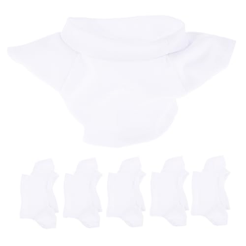 DECORNIJIA 6 Stück Teiliges Wiederverwendbarer Puppen t shirts aus Weichem Baumwollstoff Verschleißfest Farbbeständig Passend für Kuscheltier bären Einfach Anzuziehen Modisch und Komfortabel von DECORNIJIA