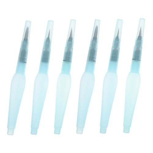 DECORNIJIA 6 Stück Wasserpinsel Stifte mit Wassertank Tragbare Aquarell Pinsel für Vielseitige Malpens für Wasserfarben Öl und Handmalerei Leicht und Präzise für DIY Kunstprojekte DECORNIJIA 6 Stück Wasserpinsel Stifte mit Wassertank Tragbare Aquarell Pinsel für Vielseitige Malpens für Wasserfarben Öl und Handmalerei Leicht und Präzise für DIY Kunstprojekte von DECORNIJIA