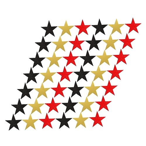 DECORNIJIA 60 Stück Teiliges Papier Ausschnitte Bunte Klassenzimmer Wanddeko Scrapbooking Bastelmaterial für Kinderzimmer Pinnwand Dekoration Gold Schwarz Rot DECORNIJIA 60 Stück Teiliges Papier Ausschnitte Bunte Klassenzimmer Wanddeko Scrapbooking Bastelmaterial für Kinderzimmer Pinnwand Dekoration Gold Schwarz Rot von DECORNIJIA