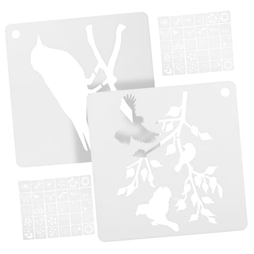 DECORNIJIA 60 Stück Teiliges Schablonen Blumen Schmetterling Muster Kunststoff Malvorlagen zum Malen Wänden Holz DIY Bastelvorlagen Flexibel Langlebig Kreativ für Wanddekoration DECORNIJIA 60 Stück Teiliges Schablonen Blumen Schmetterling Muster Kunststoff Malvorlagen zum Malen Wänden Holz DIY Bastelvorlagen Flexibel Langlebig Kreativ für Wanddekoration von DECORNIJIA