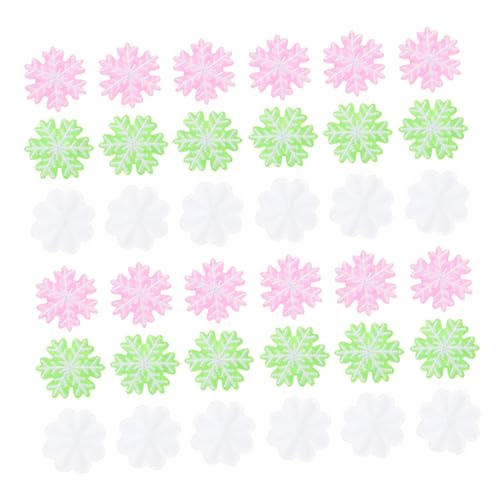 DECORNIJIA 60 Stück Teiliges Weihnachts Schneeflocken Patch Bestickte Aufnäher aus Langlebigem Material Farblich Sortiert zum Aufbügeln Kleidung für DIY Deko und Festliche DECORNIJIA 60 Stück Teiliges Weihnachts Schneeflocken Patch Bestickte Aufnäher aus Langlebigem Material Farblich Sortiert zum Aufbügeln Kleidung für DIY Deko und Festliche von DECORNIJIA