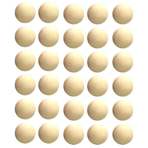 DECORNIJIA 60 Stück Unbearbeitete Runde Holzperlen Ohne Loch Naturholz Kugeln Für DIY Bastelarbeiten Schmuck Herstellung Dekoration Chic Und Einfach Holzperlen DECORNIJIA 60 Stück Unbearbeitete Runde Holzperlen Ohne Loch Naturholz Kugeln Für DIY Bastelarbeiten Schmuck Herstellung Dekoration Chic Und Einfach Holzperlen von DECORNIJIA