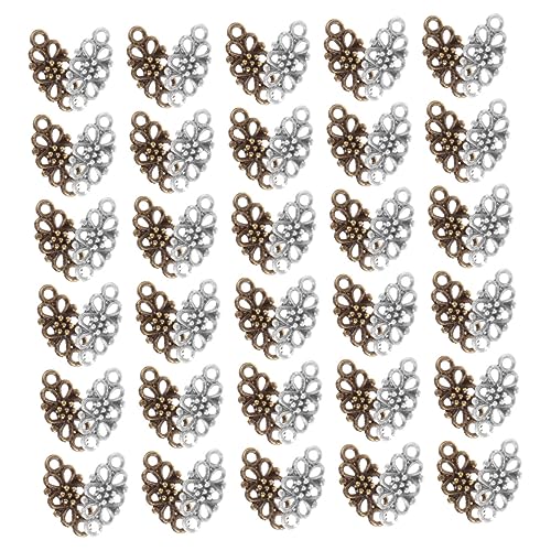 DECORNIJIA 60 Stück Vintage Charms Connector Pendants Teiliges für Diy Schmuckherstellung Antik und Antik Bastelzubehör für Armbänder und Mehr DECORNIJIA 60 Stück Vintage Charms Connector Pendants Teiliges für Diy Schmuckherstellung Antik und Antik Bastelzubehör für Armbänder und Mehr von DECORNIJIA