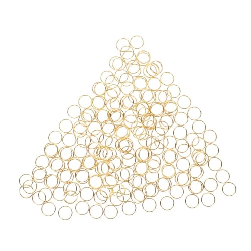 DECORNIJIA 600 Stück Schlüsselringe aus Eisen Runde Keychain Ringe Langlebig und Verformungsfrei für Autoschlüssel Türschlüssel DIY Schmuck und Vielseitige Befestigungen von DECORNIJIA