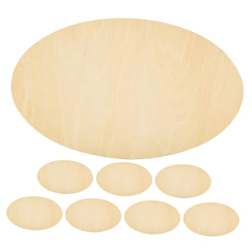 DECORNIJIA 8 Ovale Holzspäne Heimdekoration Basteln Unbemalte Holzformen Unbemalte Holzplatte Holzbastelbedarf Unlackierte Holztafel Holzausschnittscheiben Holzscheiben Beige DECORNIJIA 8 Ovale Holzspäne Heimdekoration Basteln Unbemalte Holzformen Unbemalte Holzplatte Holzbastelbedarf Unlackierte Holztafel Holzausschnittscheiben Holzscheiben Beige von DECORNIJIA