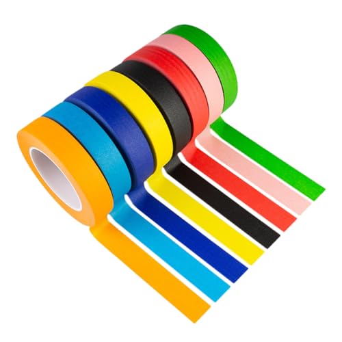 DECORNIJIA 8 Rollen Bunte Washi Tapes DIY Bastel Klebeband für Scrapbooking Kinderfreundlich Reißbar Dekoratives Klebestreifen für Kreative Handwerksprojekte DECORNIJIA 8 Rollen Bunte Washi Tapes DIY Bastel Klebeband für Scrapbooking Kinderfreundlich Reißbar Dekoratives Klebestreifen für Kreative Handwerksprojekte von DECORNIJIA